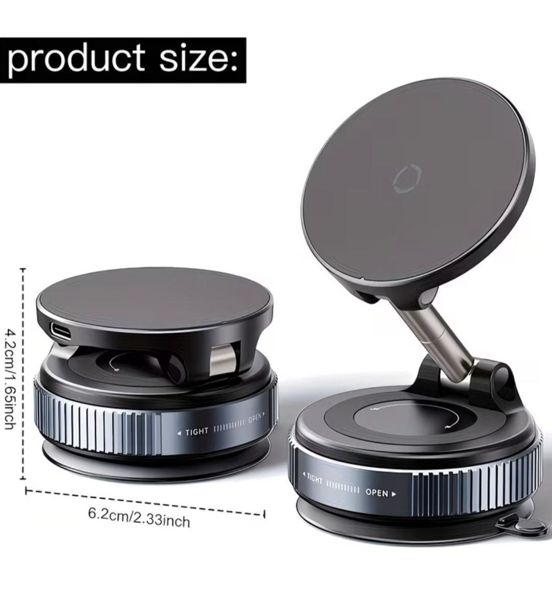 Staffe: Magnetische Auto Halterung Wireless mit Saugnapf – Nuovo (secondo la descrizione) da Möriken AG venduto da CRF-TT-88 3