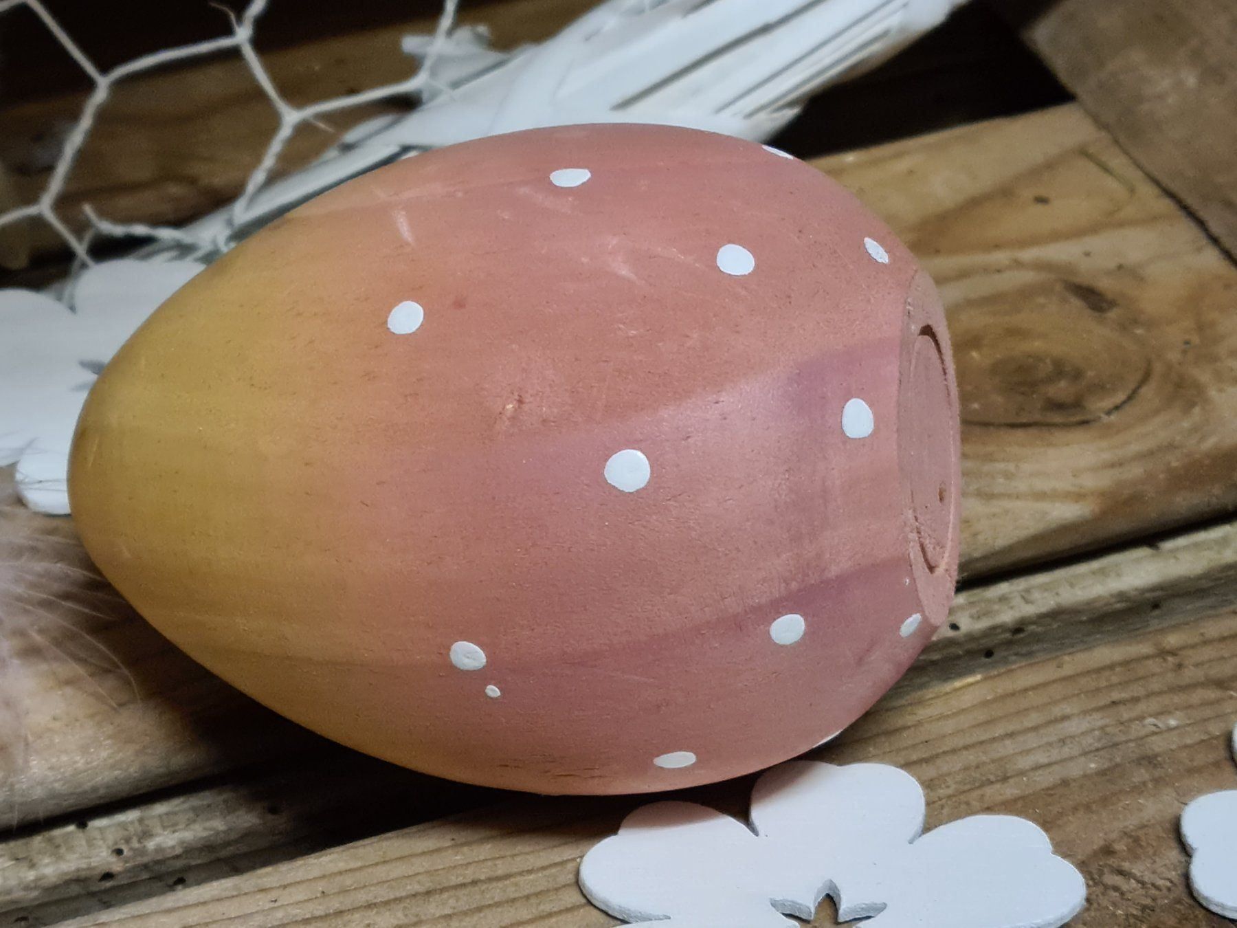 Tutte le decorazioni: Holz Deko Osterei, 10 cm – Nuovo (secondo la descrizione) da Amriswil venduto da kleindeko 1