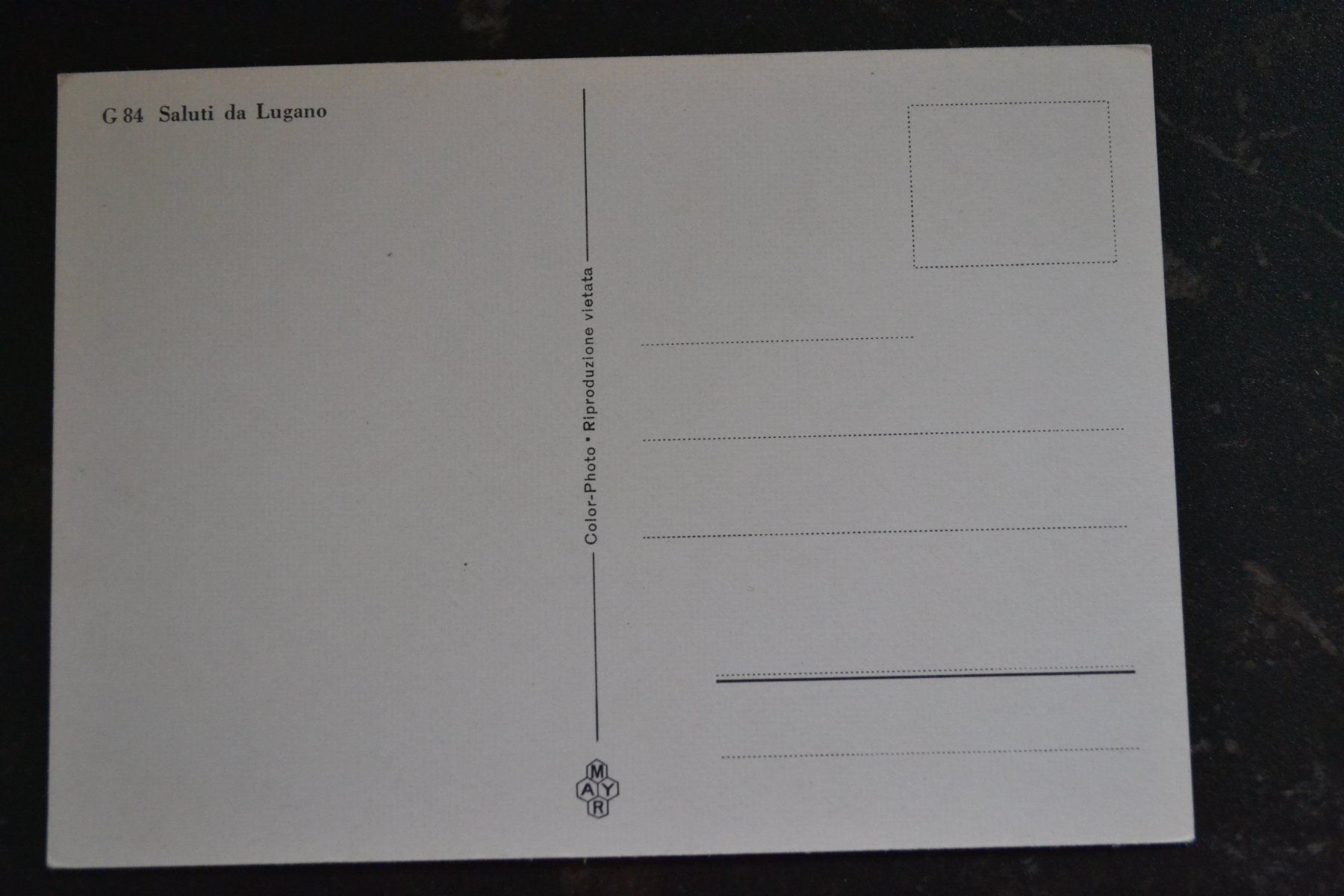 Cartoline postali: AK Lugano TI – Usato da Beinwil am See venduto da kajak55 1