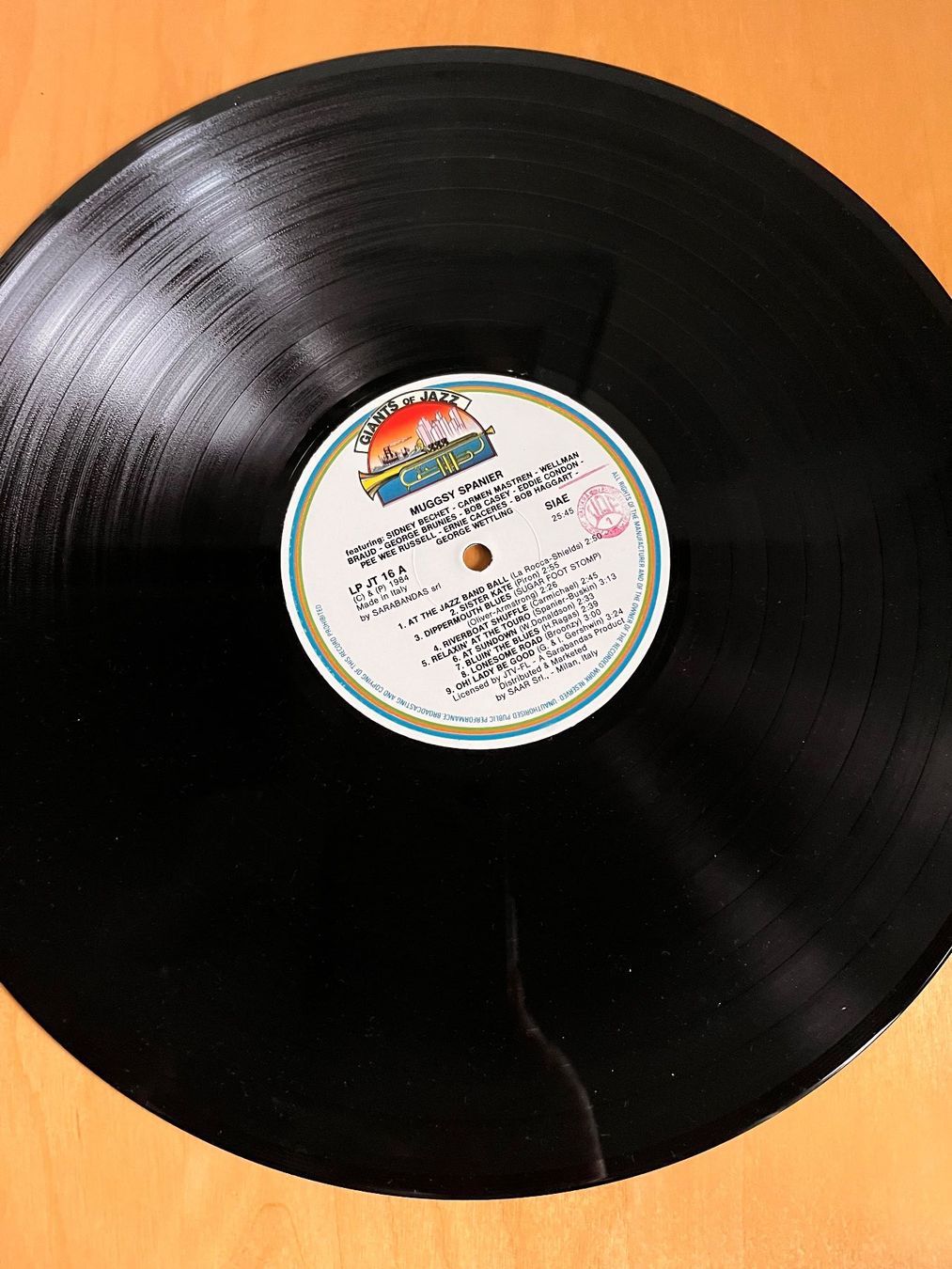 Schallplatten: Muggsy Spanier featuring Sidney Bechet, Carmen Mastren u.a. – Gebraucht aus Rüdlingen von Timber_11 2