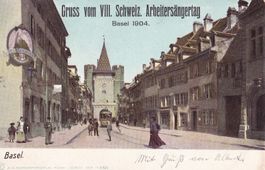 Basel VIII. Schweizerischer Arbeitersängertag 1904
