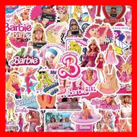 Barbie Ken Mattel Figur Blond Film DVD 50 tlg Stickerset