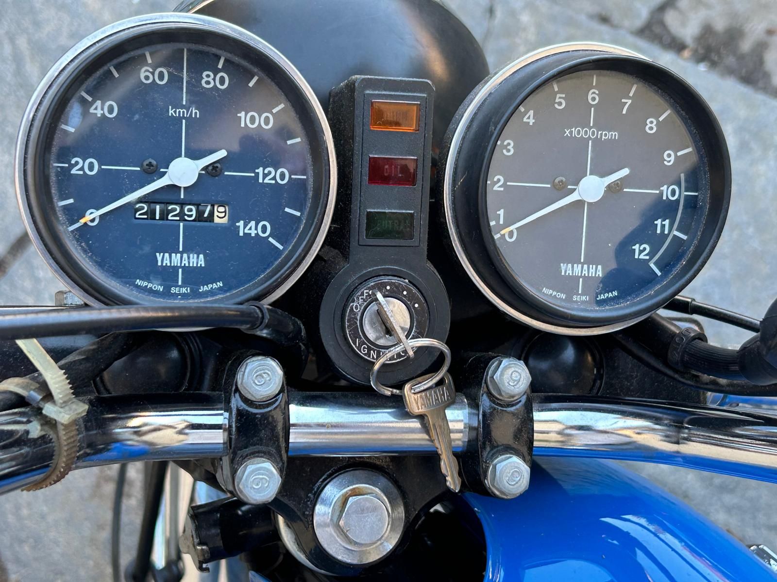 Yamaha Strasse: Yamaha RD125 2AO Veteran – Gebraucht aus Basel von RueschMotorColl 1