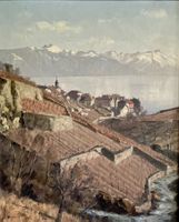Lavaux (Genfersee): Gemälde von A. Duplain