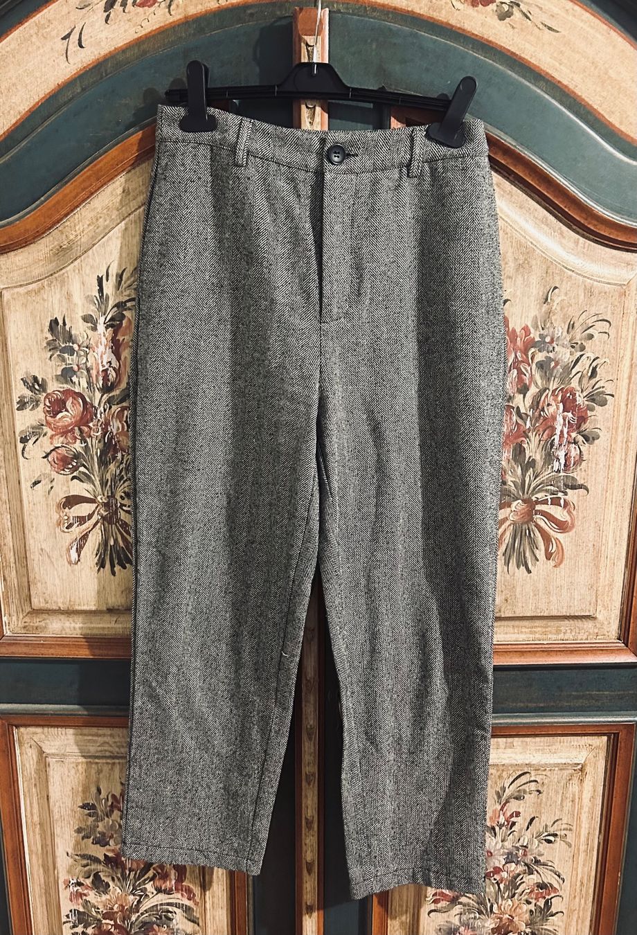 Shein Hosen: Shein Hose Gr. 38 Hahnentritt/Spitzmuster – Gebraucht aus Lopagno von CLep