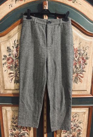 Shein Hose Gr. 38 Hahnentritt/Spitzmuster
