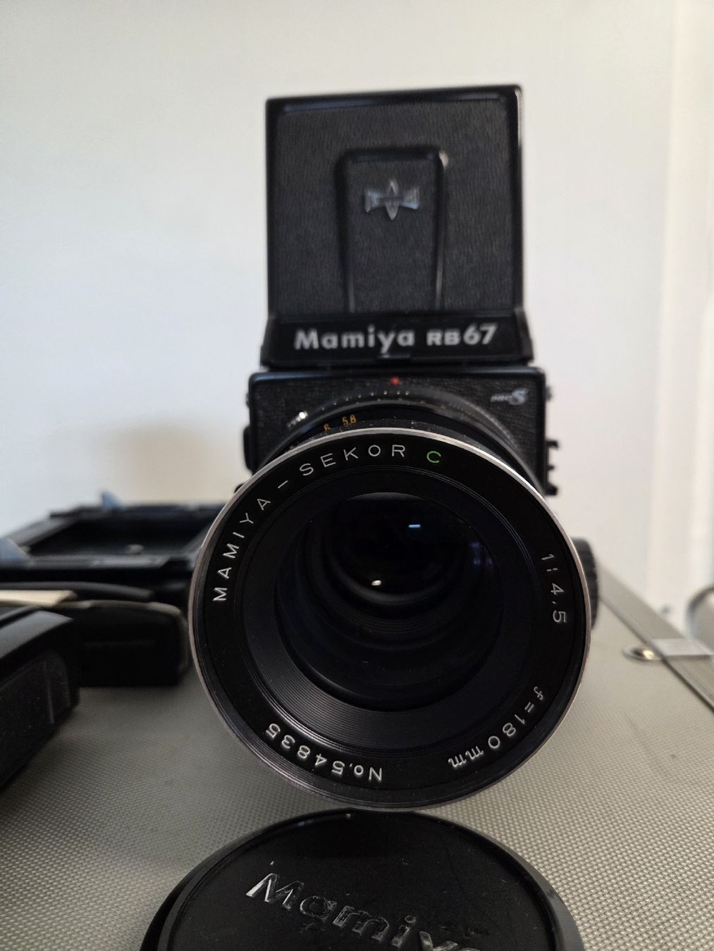 Mamiya Fotocamera: Mamiya RB67 Pro S Mittelformatkamera mit Objektiven  – Usato da Dietikon venduto da Allegra34 2