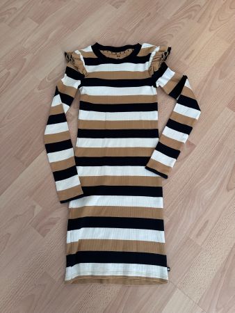 Robe rayée manches longues / marque WE, taille 146/152