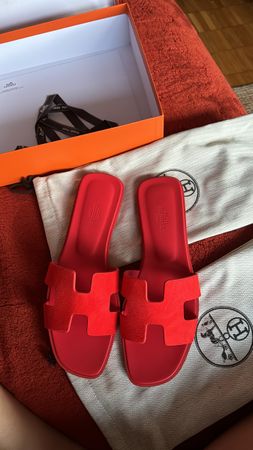 Hermes Oran Red / Orange
