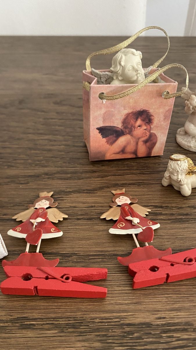 Figuren: Deko Engel und Figuren Set Anhänger Engelchen Sammlung – Gebraucht aus Hochwald von _biene_ 7