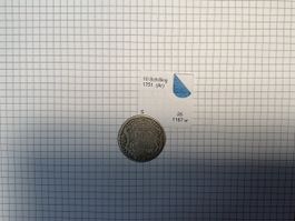 Schweizer Silber Münze Zürich