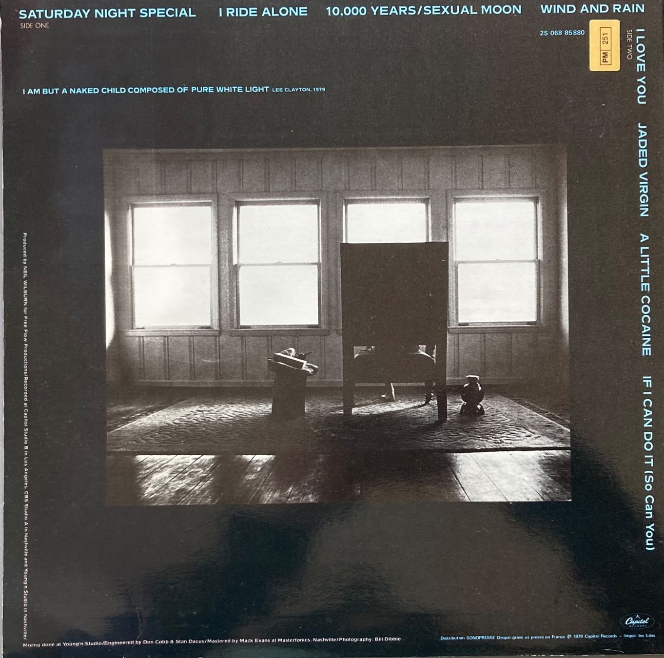 Schallplatten: LEE CLAYTON - NACKED CHILD – Gebraucht aus Poliez-Pittet von Newtown-Records 1