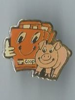 Plaketten & Abzeichen: Coop, Sparschwein, Pin – Gebraucht aus Zürich von t24_de