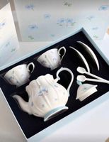 Vintage Teeservice für 2 Personen, Floralmuster