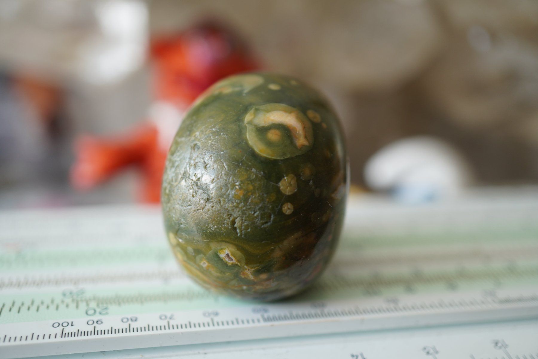 Minerali & Pietre curative: Urwald Rhyolith Skull  Detailliert     "Topstone" – Nuovo e nell'imballaggio originale da Eschenbach SG venduto da topstone 4