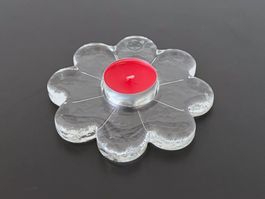 Teelicht Kerzenlicht Blume (Fiore Luce) Glasi Hergiswil