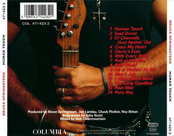 CD: CD Bruce Springsteen - Human touch (1992) – Usato da Möriken AG venduto da mineralia 1