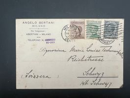 1926 Italien Postkarte Milano    (G685)