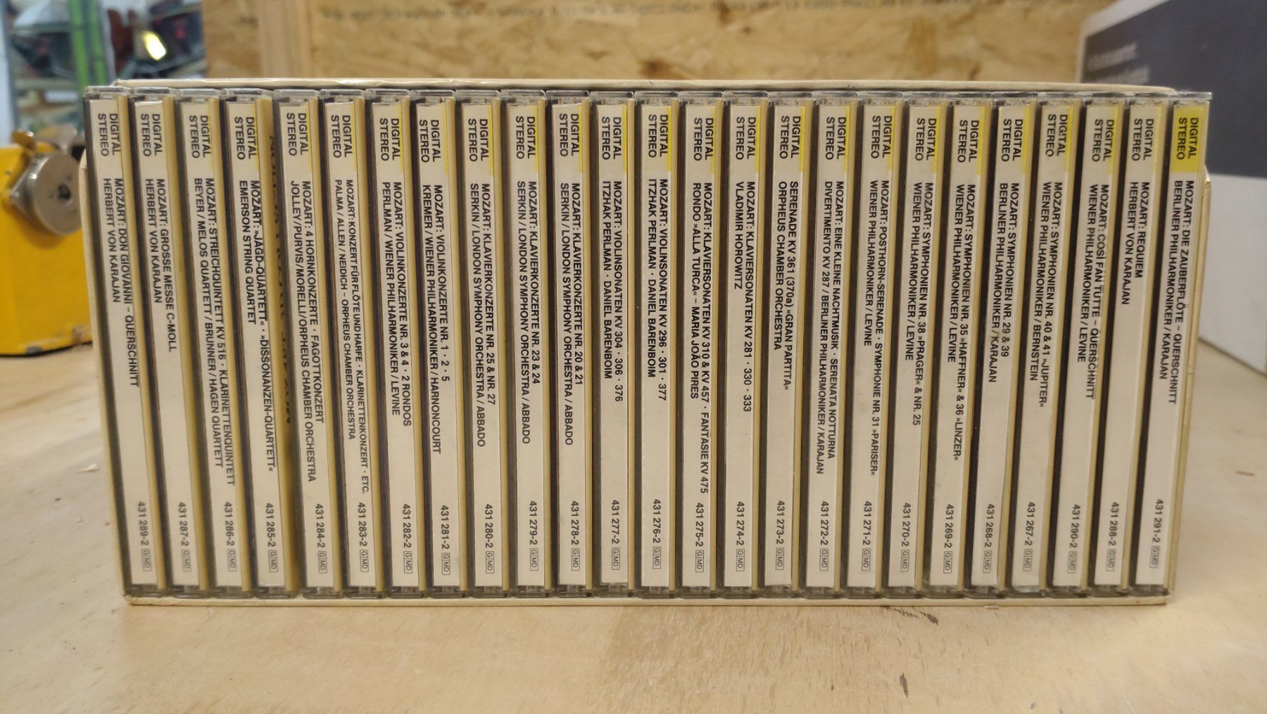 CD: MOZART 3D COLLECTION - 25 CD coffret – Usato da Vuadens venduto da Tsaberli1 3