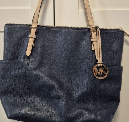 Michael Kors Shopper Handtasche marineblau