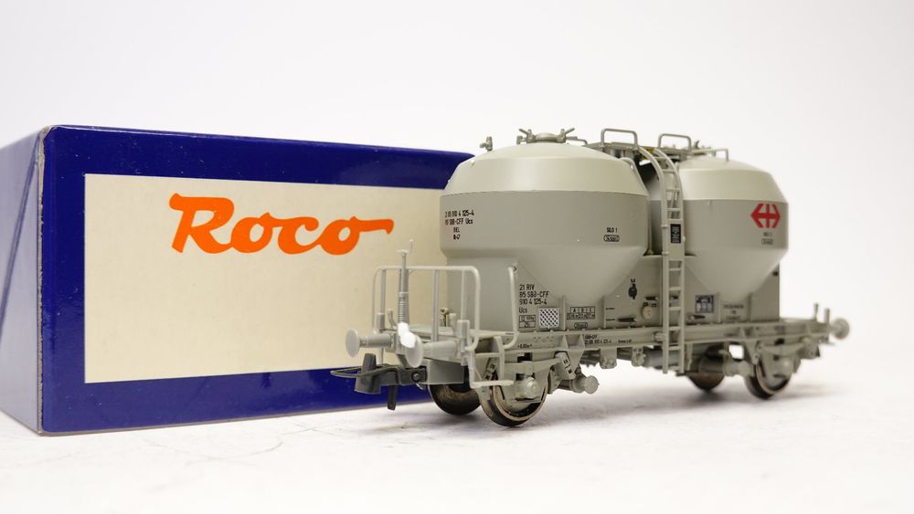 2ß Roco SBB Silowagen Ucs grau (Gebraucht) in Uetendorf für CHF 28.9 ...
