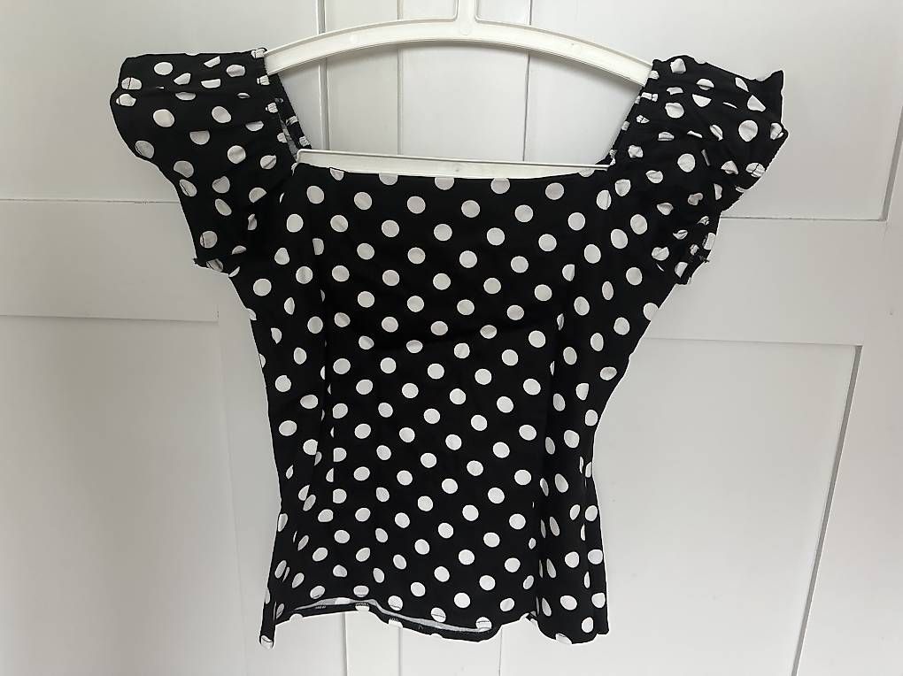 Top: Collectif Dolores polka Dots Top – Usato da Chur venduto da Corina1111 1