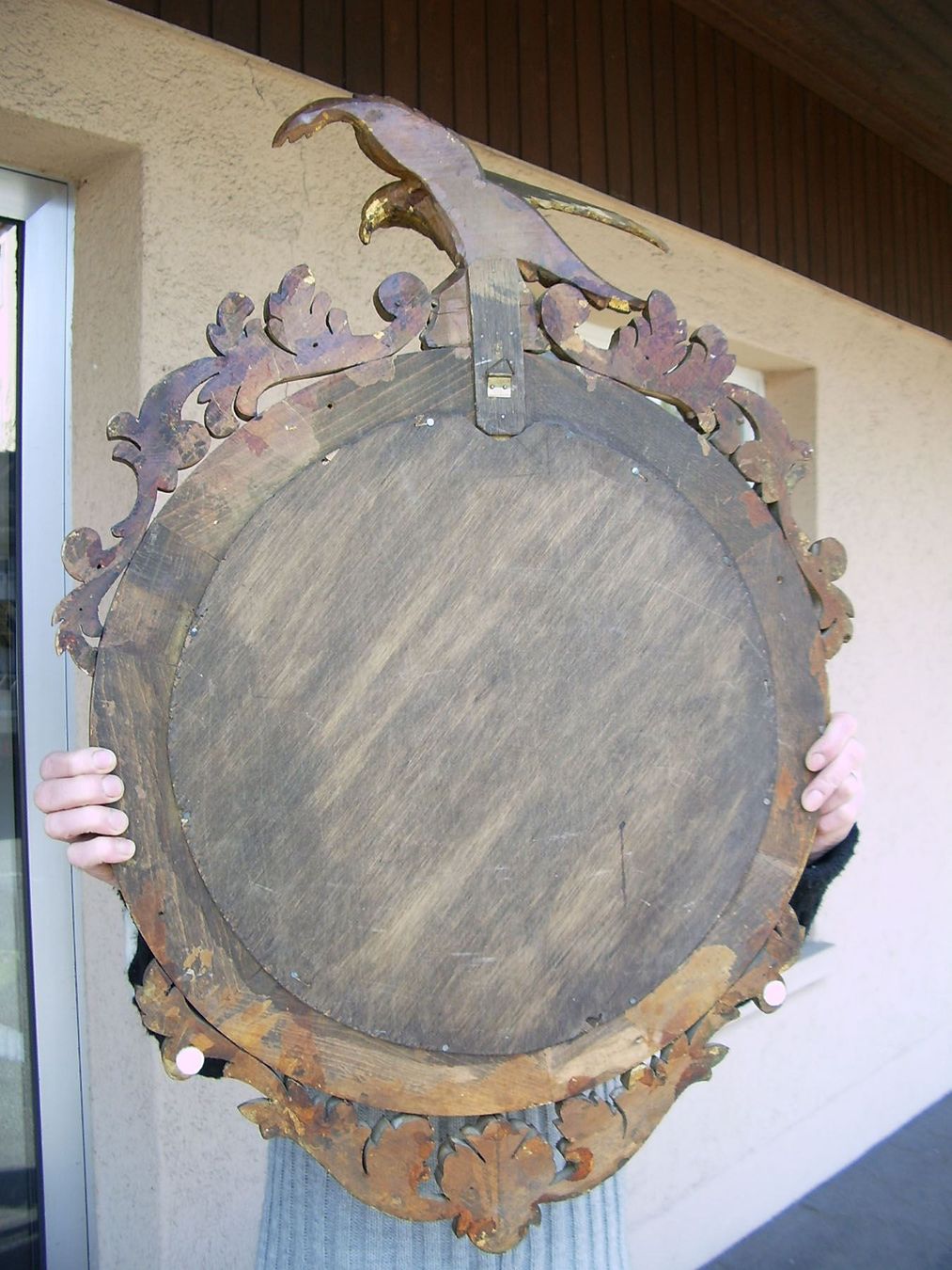 Specchi: Regency Spiegel mit geschnitztem Adler – Usato da Meggen venduto da Trouvaillen 5