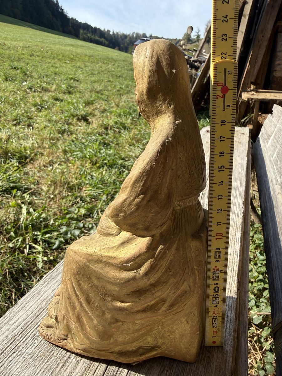 Statuette: Frauenfigur mit 2 Kindern – Usato da Dussnang venduto da pml253 4