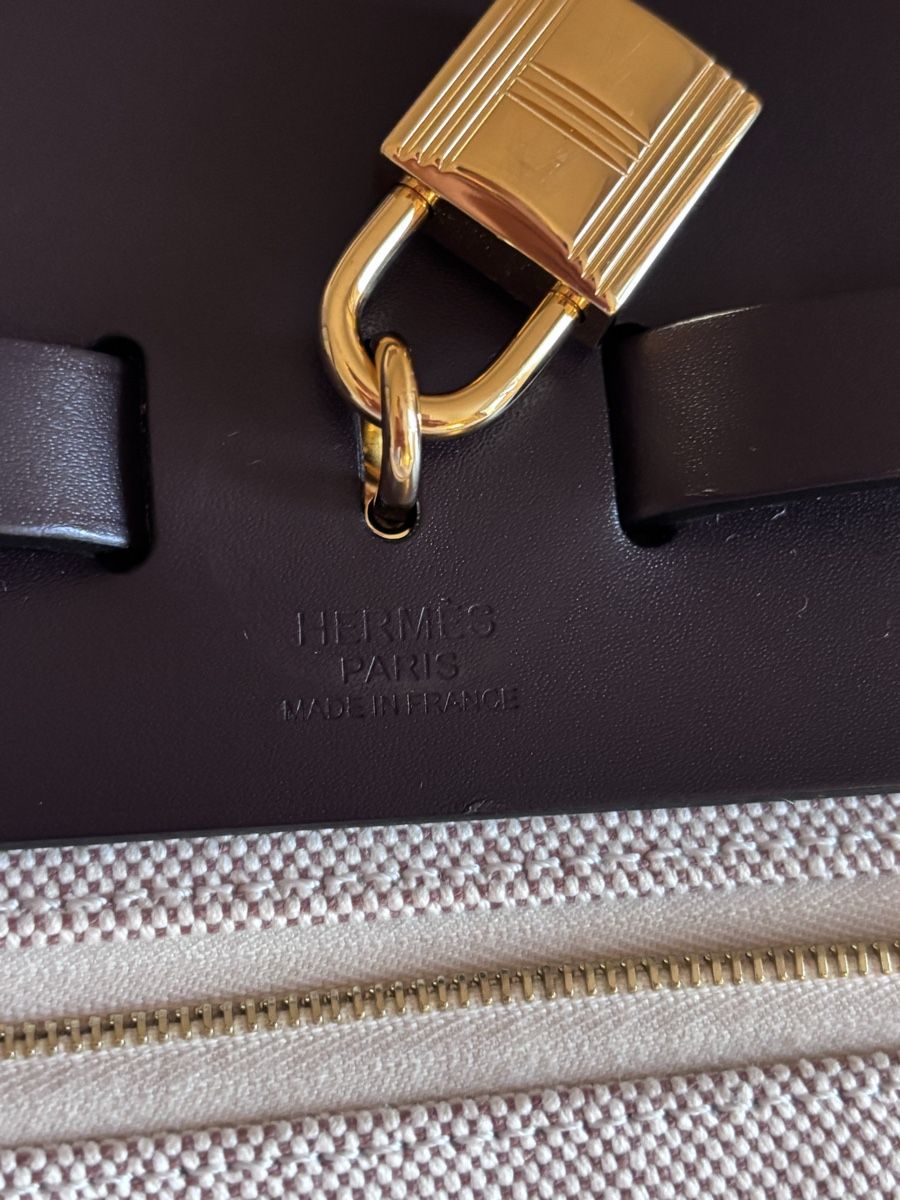 Hermès Borse: Hermès HERBAG ZIP 31 EN VACHE HUNTER ÉBÈNE – Nuovo (secondo la descrizione) da Cham venduto da ave_w8hz 7