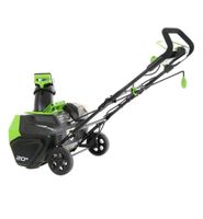 Greenworks GD40STK4 - Akku Schneefräse zum Schieben inkl. Ba