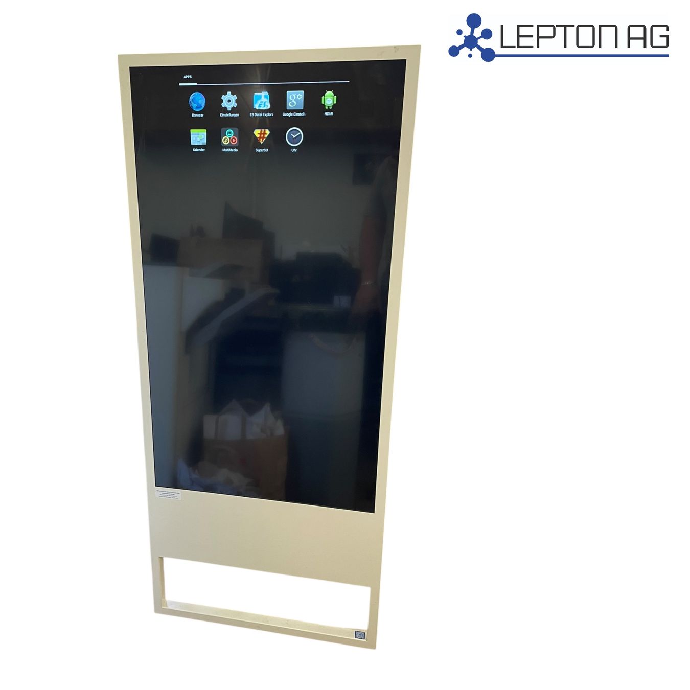 Sonstige Dekorationen & Accessoires: TecMaschin DKS-Led 43 Werbe/Präsentationsständer/ Android – Gebraucht aus Niederdorf von LeptonAG 1