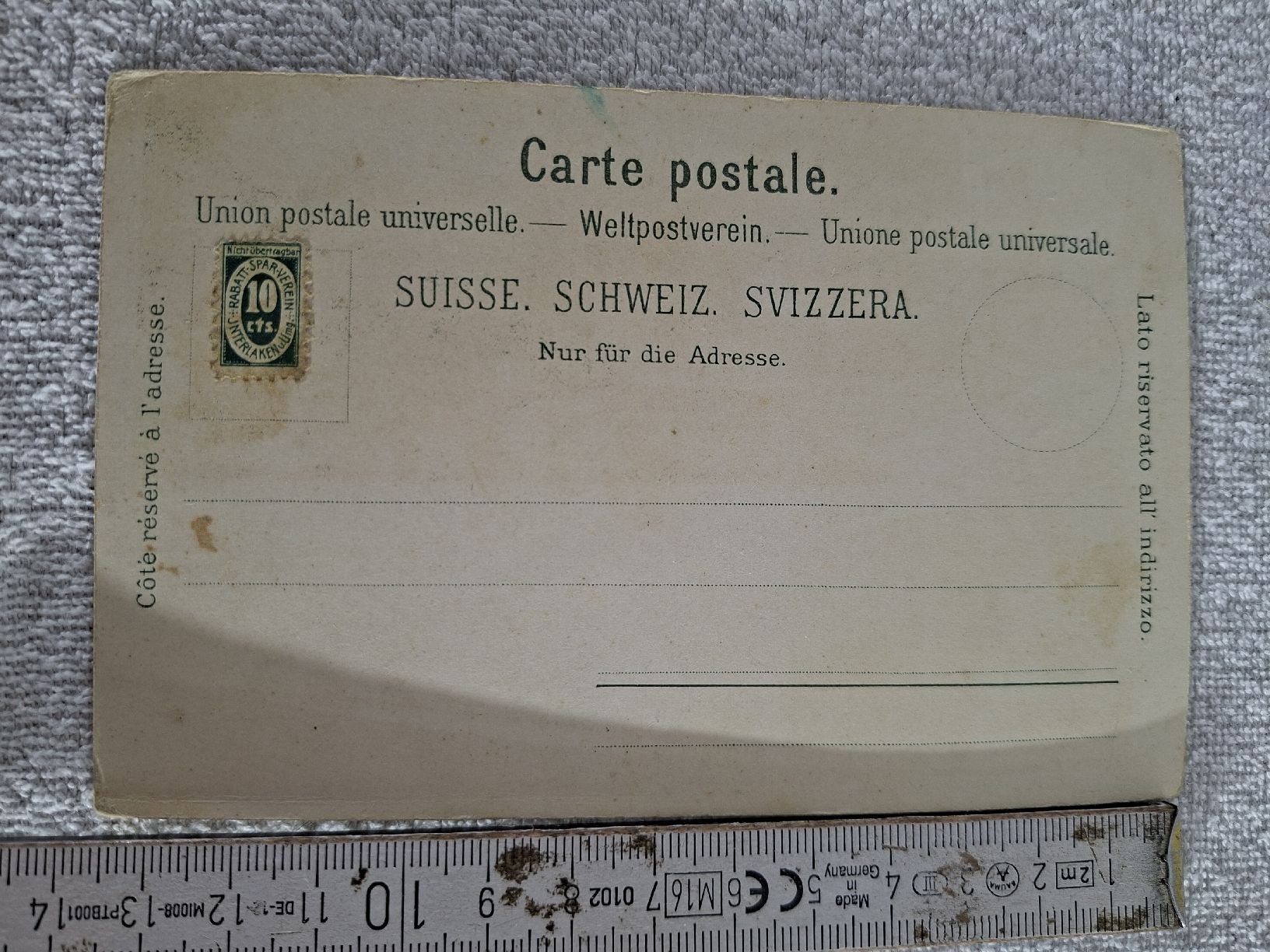 Ansichtskarten: Ansichtskarte Interlaken – Gebraucht aus Grindelwald von carro5 1