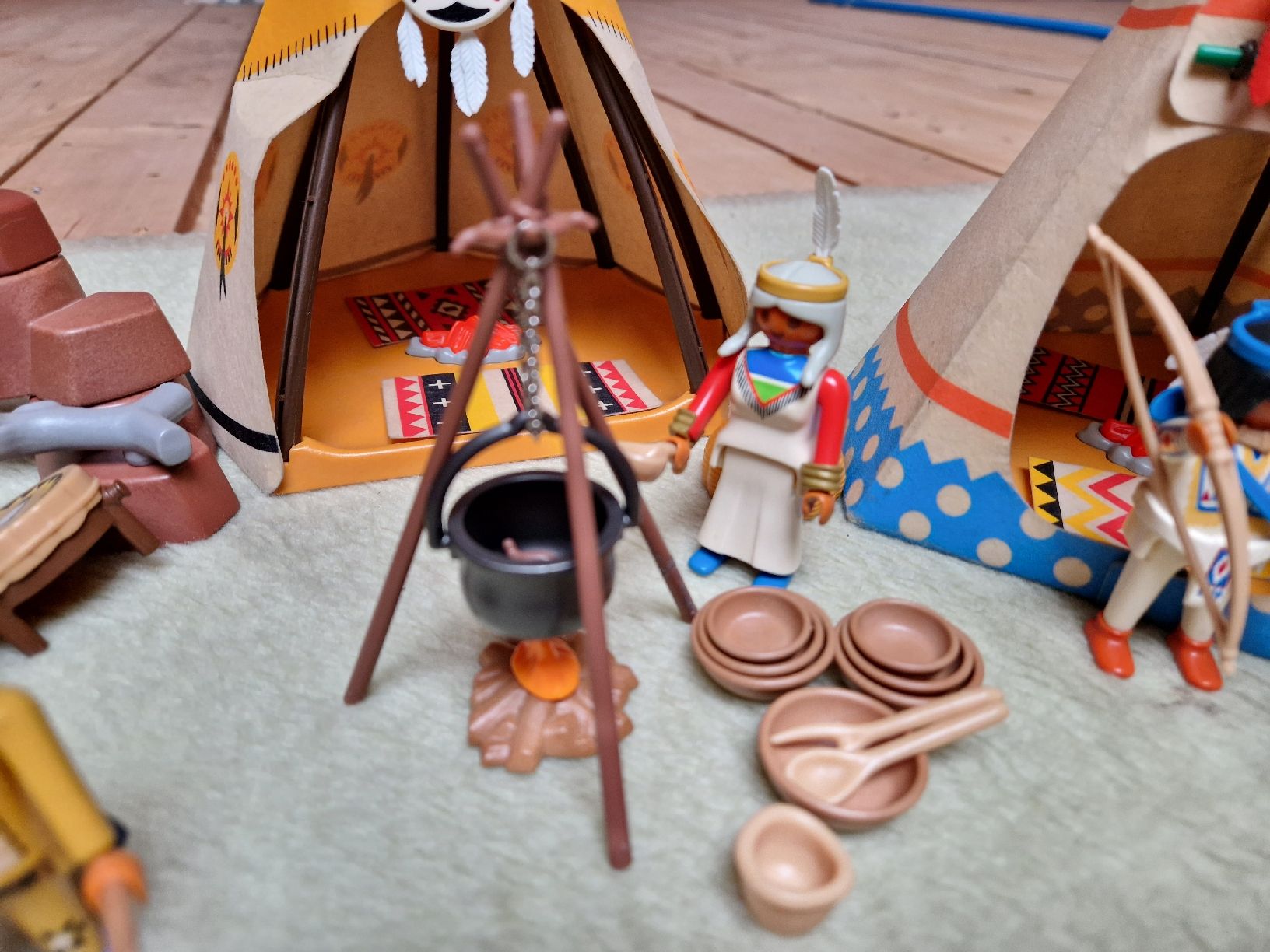 Playmobil Spielzeuge: Playmobil Indianer - grosses Set – Gebraucht aus Baden von Spill_4 3