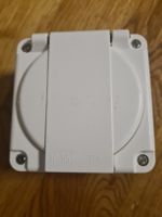 Steckdose NUP Feller T15 weiss guter Zustand