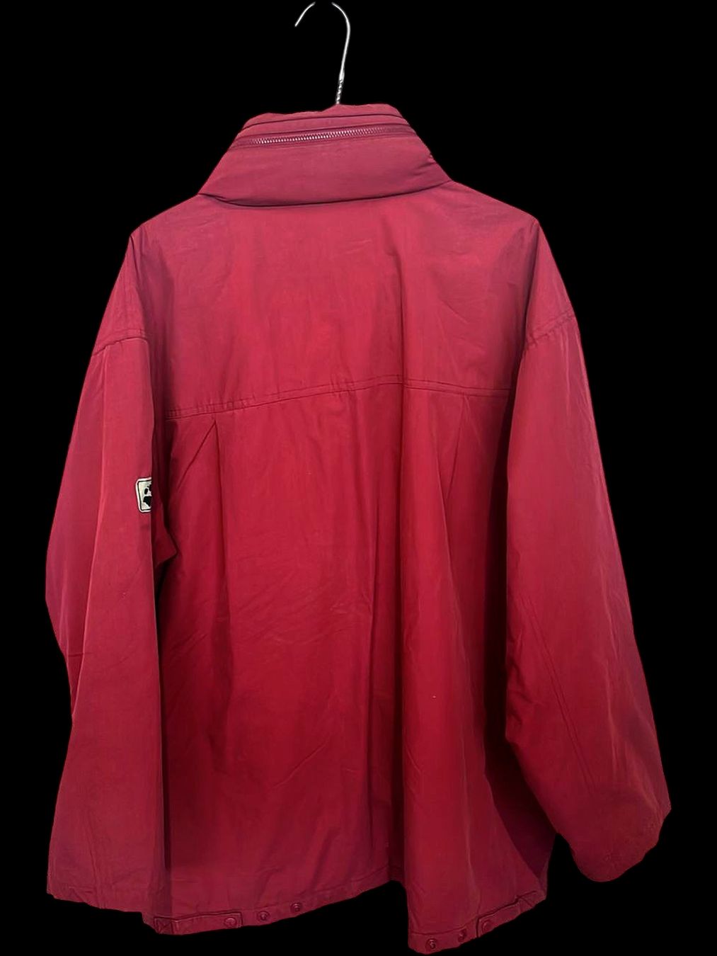 Jack Wolfskin Giacche: Jack Wolfskin Rote Windbreaker Jacke – Usato da Zug venduto da vinokilo 4