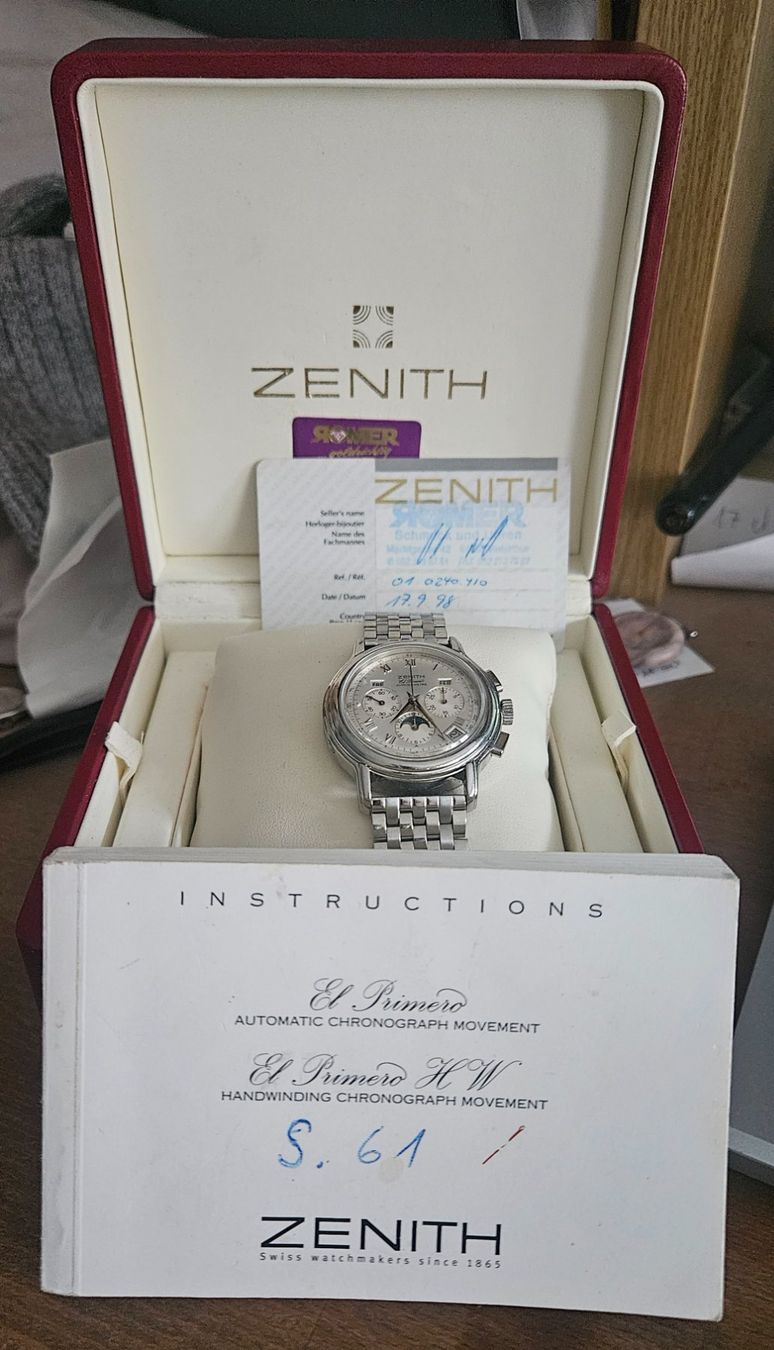 Zenith Montres: ZENITH CHRONOMASTER – D'occasion à le landeron par Pimpe0