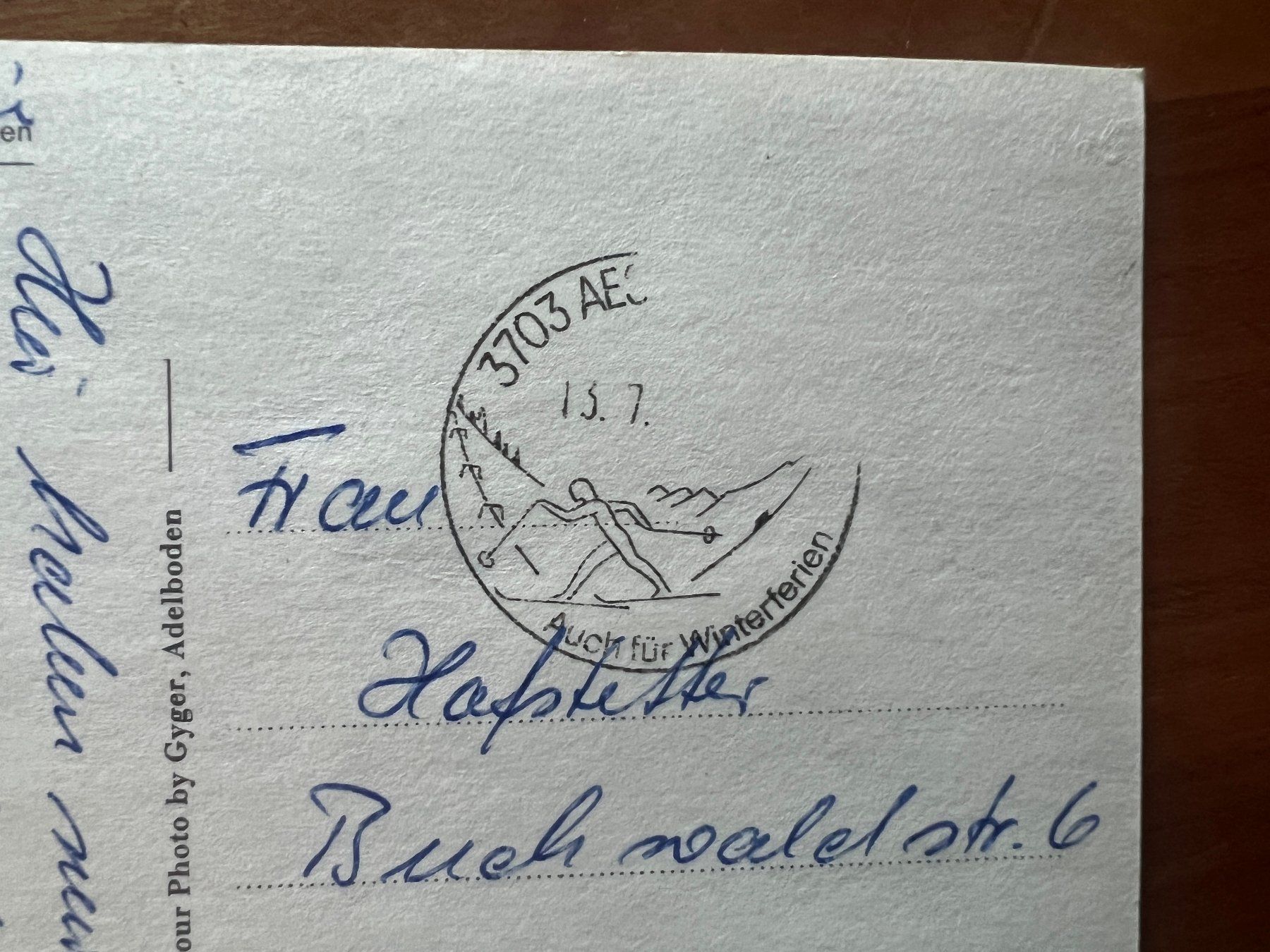 Cartoline postali: AK    Aeschi  (G1460) – Usato da Hinwil venduto da Sidi4 1