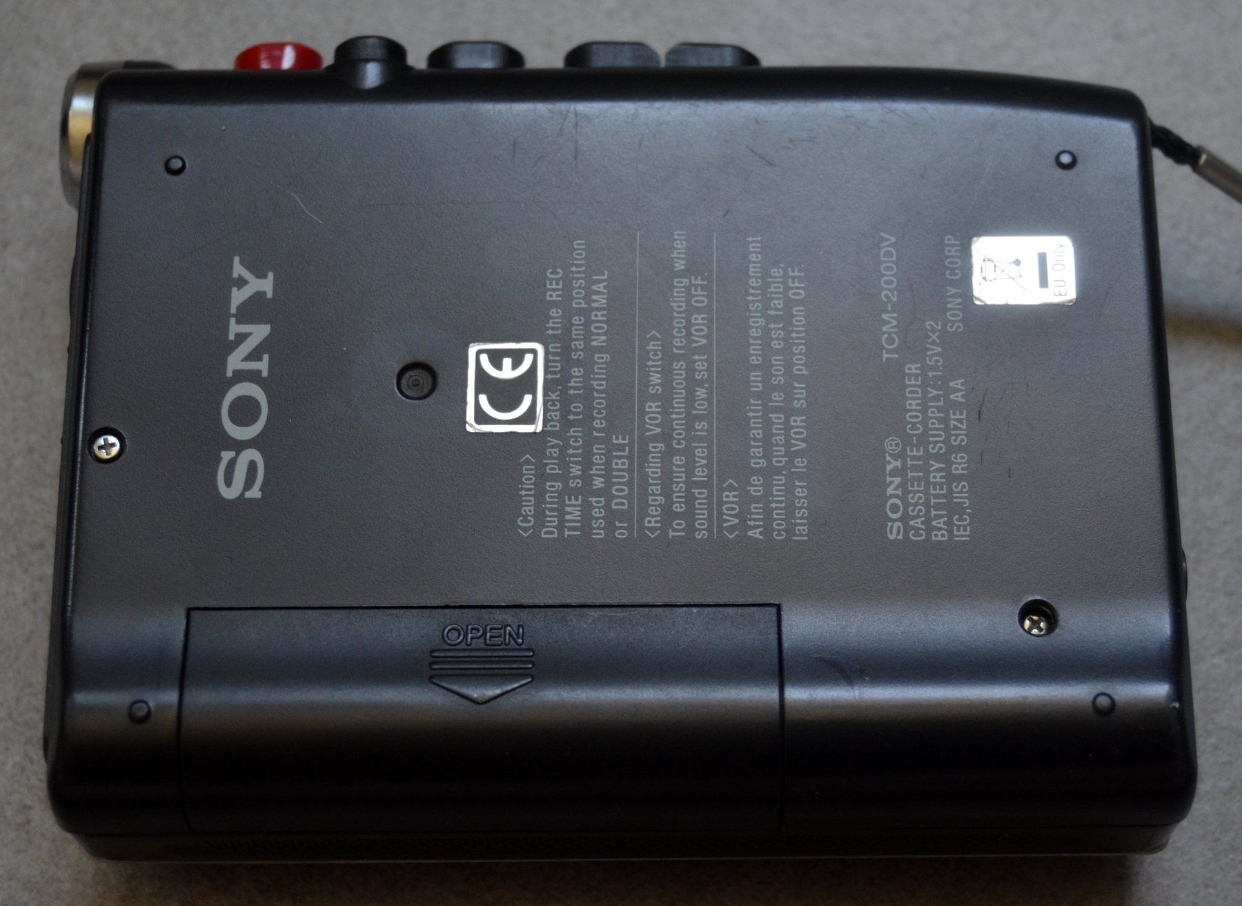 Sony Tragbarer Mediaplayer: Sony TCM-200DV Walkman – Gebraucht aus Collonges von arashee 2