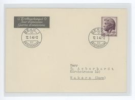 1946 FDC 200 Jahre Pestalozzi