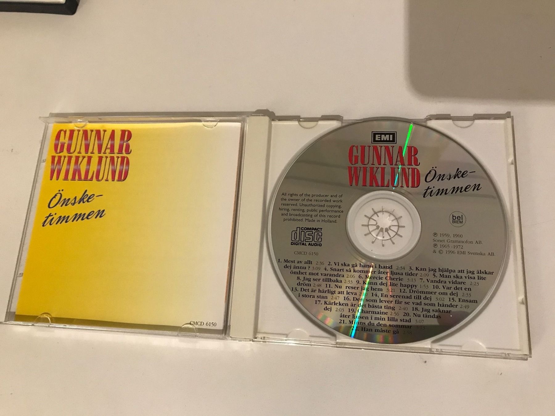 CD: CD- Gunnar Wiklund- Önsketimmen – Usato da Guntershausen venduto da Gloominati 2