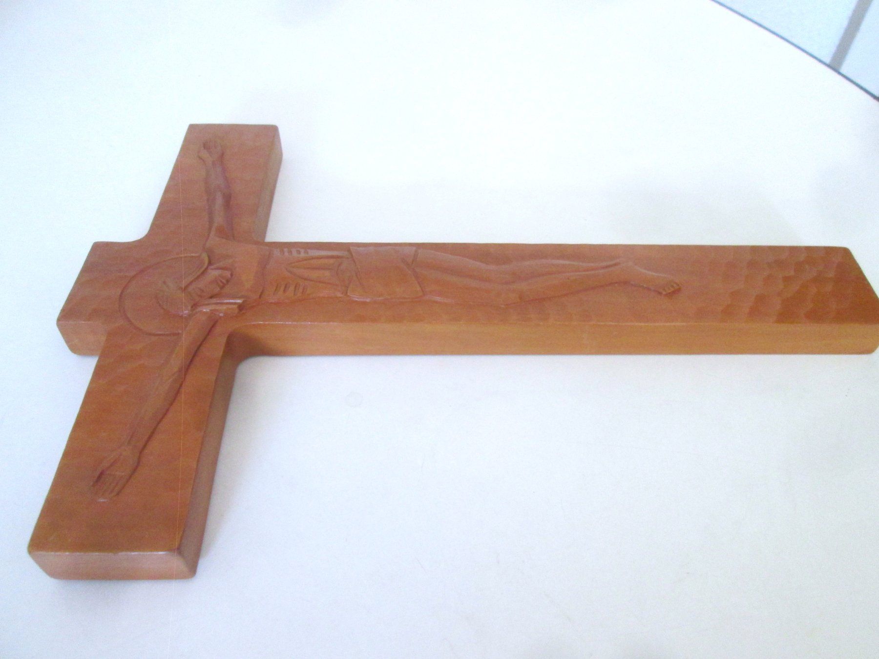 Statuette: Kruzifix aus Holz – Usato da Sementina venduto da babucia 1