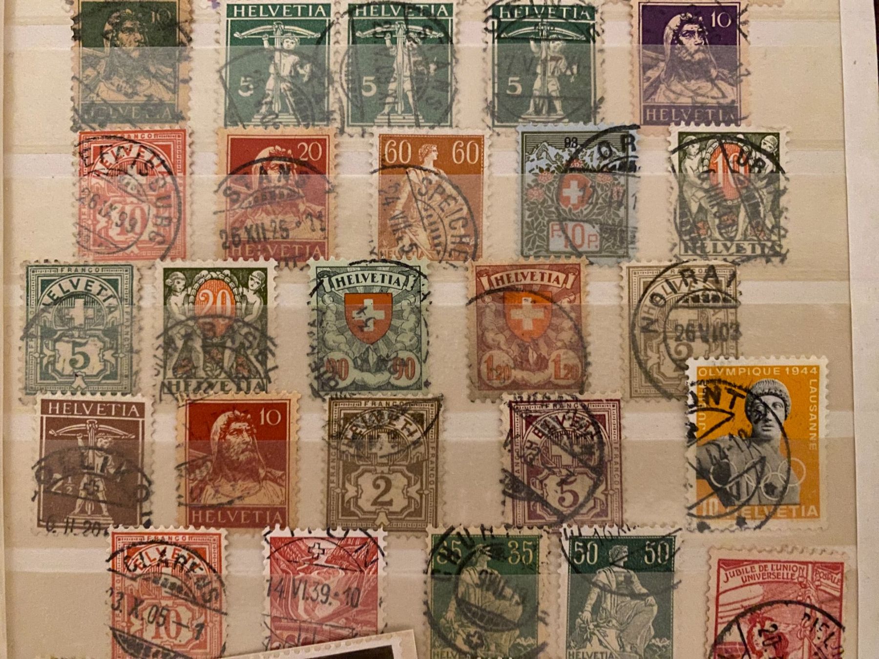 Tutti i francobolli: Alte Schweizer Briefmarken – Usato da matten b. interlaken venduto da jfran17 2