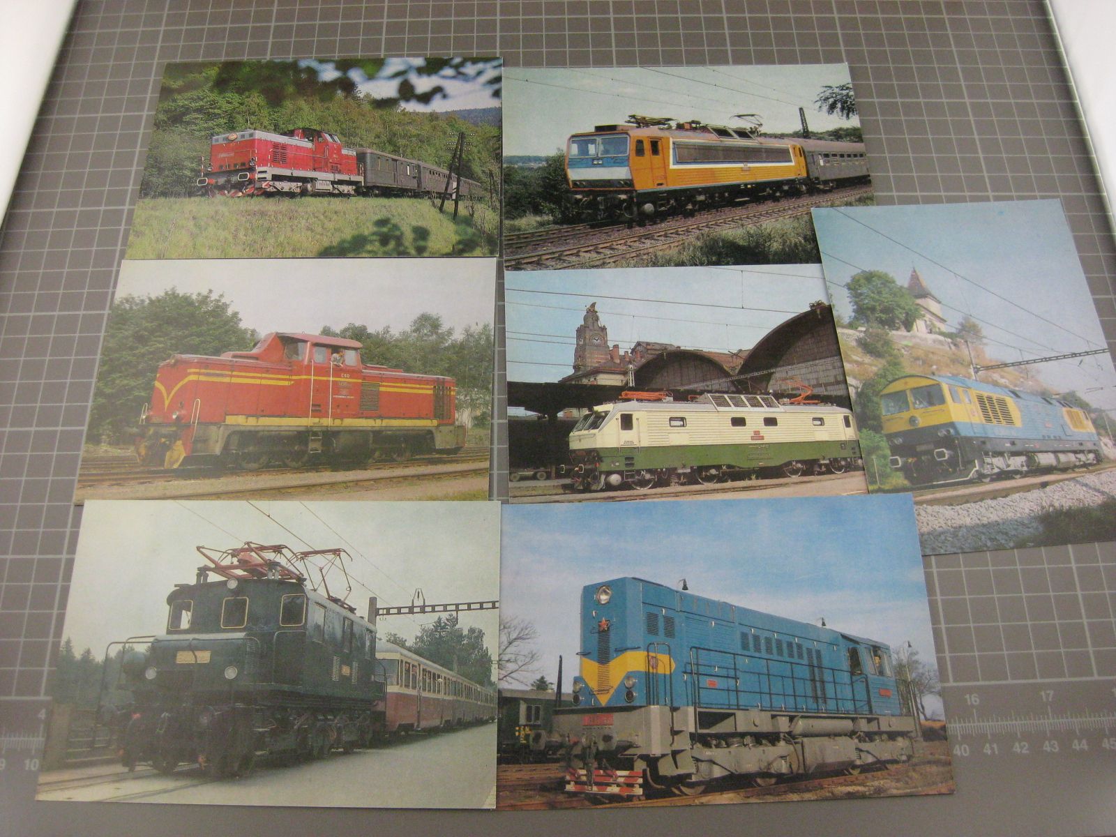 Cartoline postali: Lot AK 15x Bahn Tschechoslovakei – Usato da Malters venduto da Marosko 1