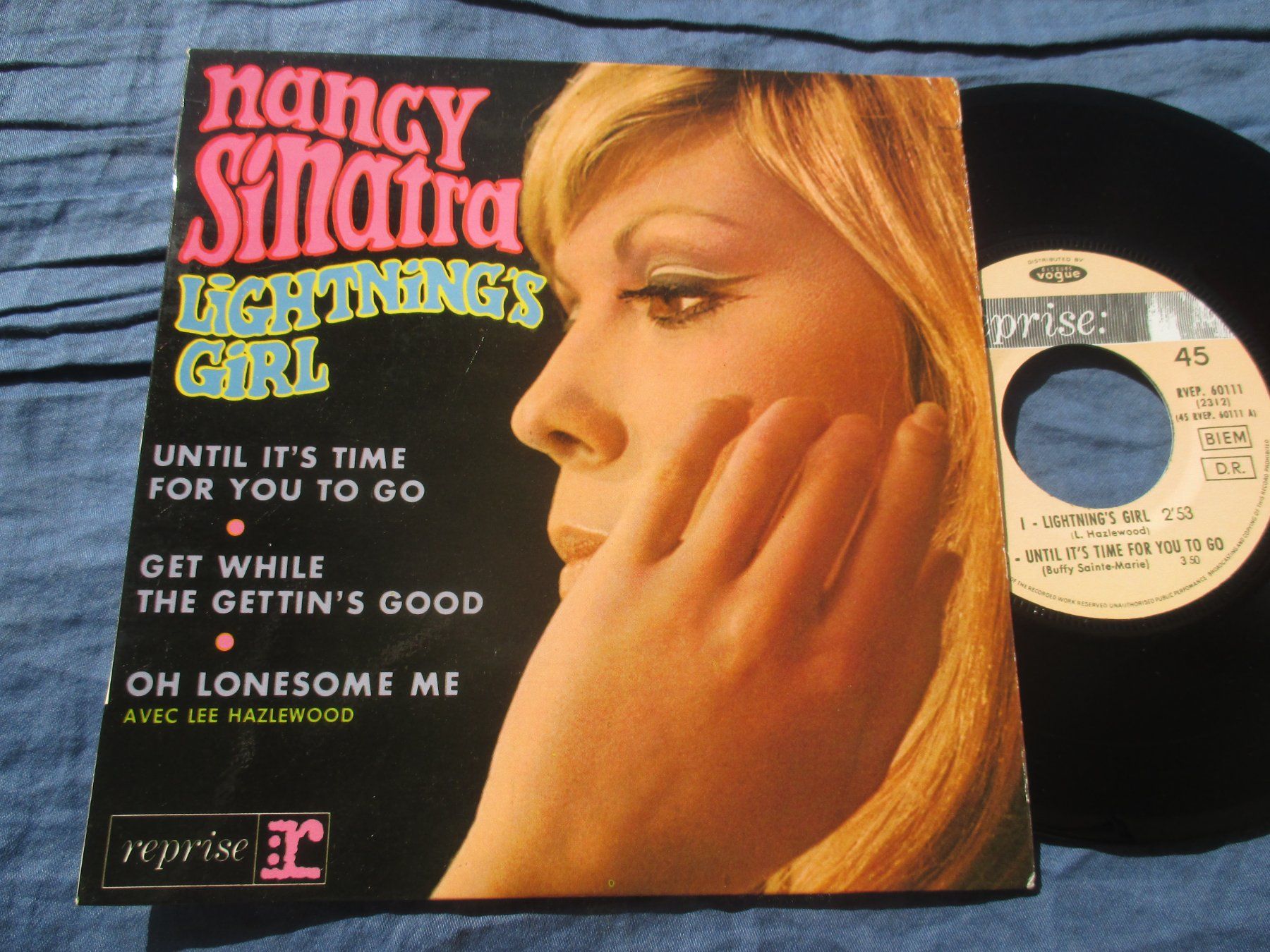 Dischi in vinile: Nancy Sinatra EP Lightning's Girl – Usato da Colombier NE venduto da Nevenma