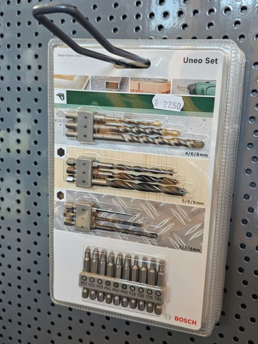 Trapani: UNEO Bohr- und Bitset SDS-Quick 19-tlg. – Nuovo e nell'imballaggio originale da Koppigen venduto da Bracher_Mail-House 1