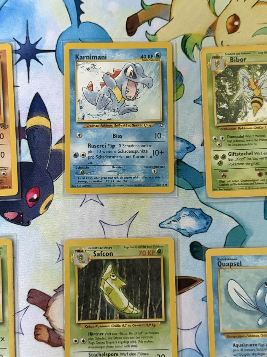 Pokémon Carte collezionabili: Pokémon - 9x Base set DE !!! Vintage – Usato da Uvrier venduto da sauma85 2