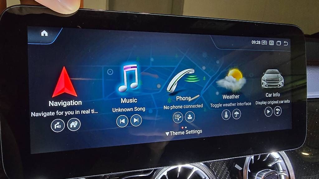 Sistemi audio & multimediali: DMP Car Design Android Touch Screen W176,C117,X117,X156  – Usato da Winterthur venduto da lak_vcd7