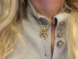 Chopard Happy Diamonds Bear Kette mit Anhänger *Rarität*