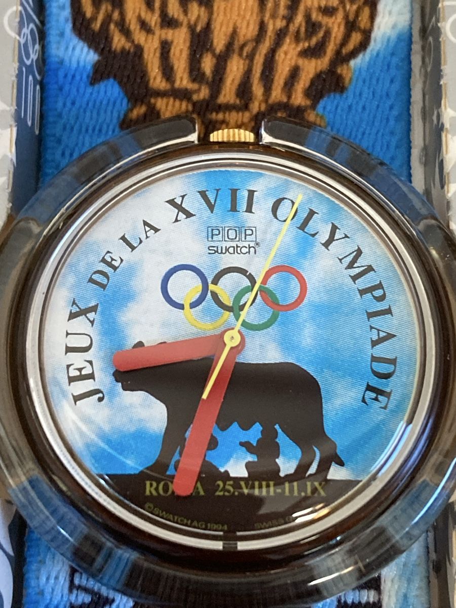 Swatch Orologi: Pop Swatch Roma 1960 PMZ 101 Olympia – Nuovo e nell'imballaggio originale da Boll venduto da Jopp1 2