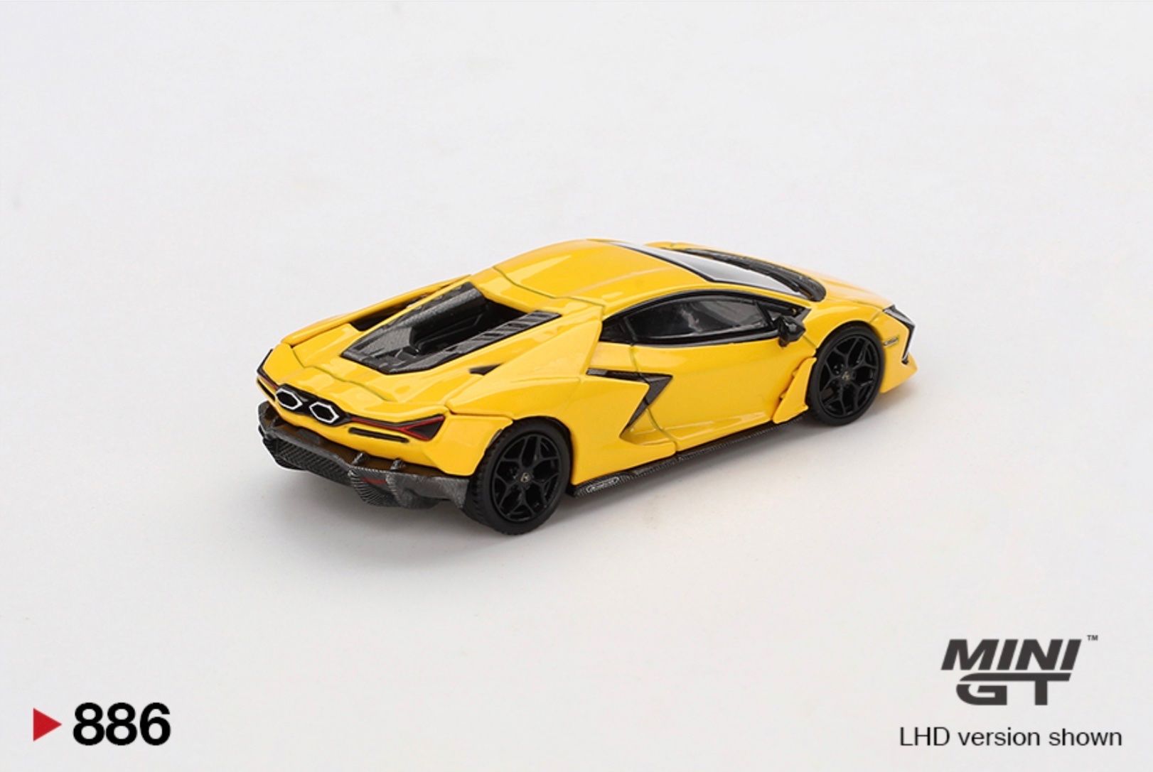 Lamborghini Modellini d'auto: Lamborghini Revuelto Giallo 1/64 Mini GT – Nuovo e nell'imballaggio originale da Wohlen AG venduto da PrivatSammlung 2